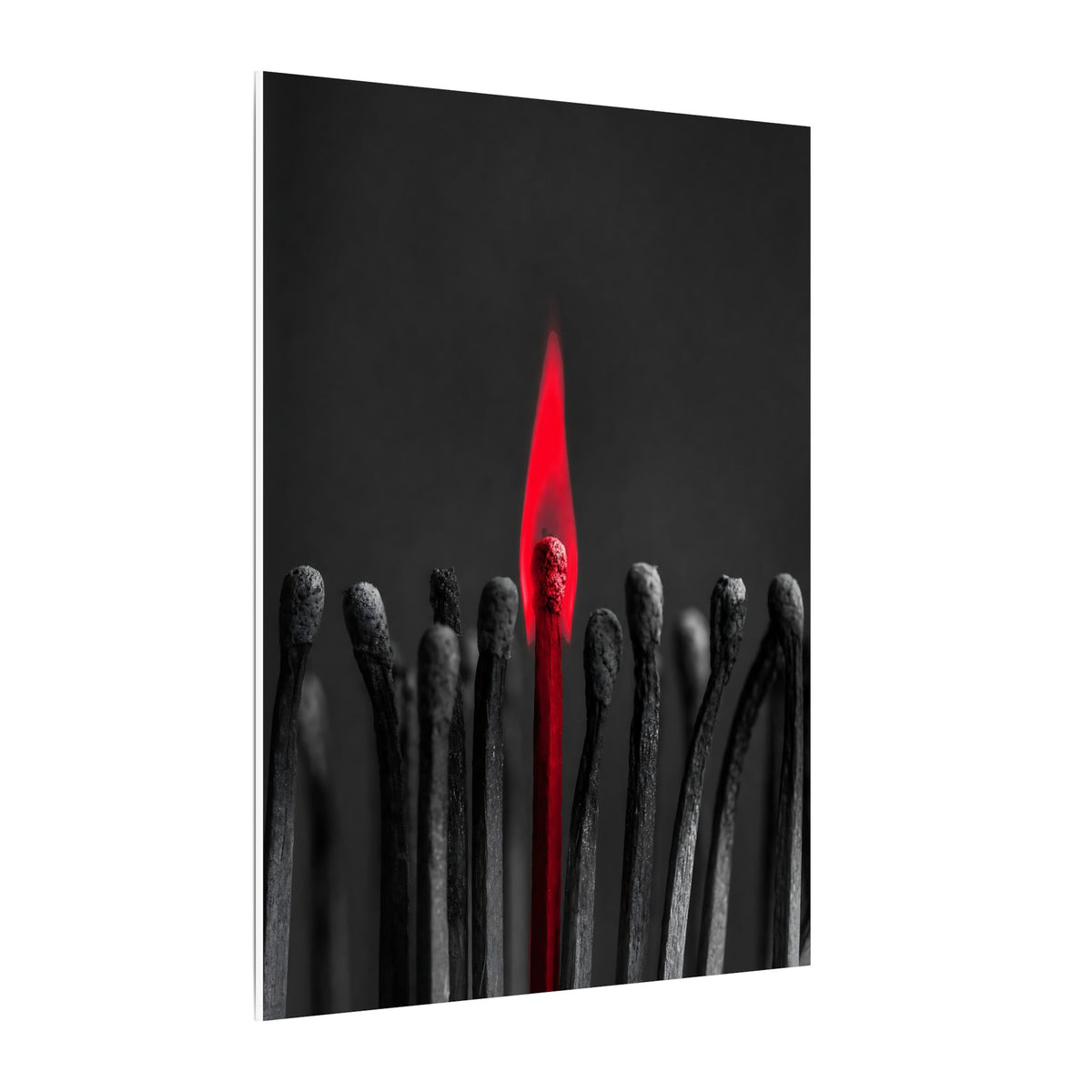 The One Still Burning - Office Wall Art For Men | Canvas