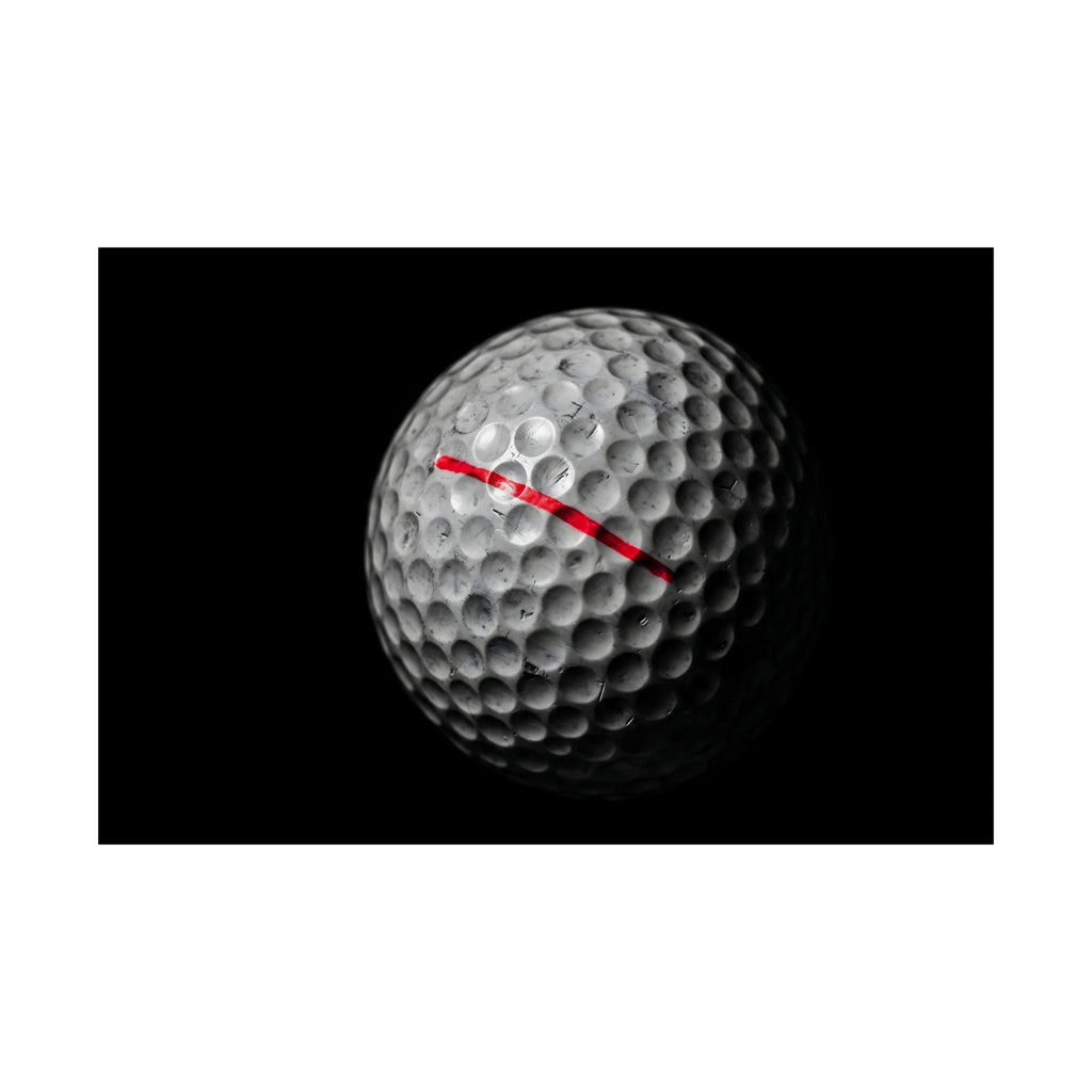 Still in Play - Golf Artwork | Matte Poster (Landscape)