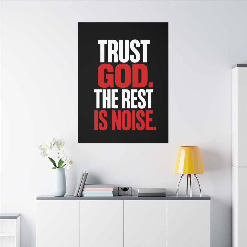 Trust God - Christian Wall Art | Canvas