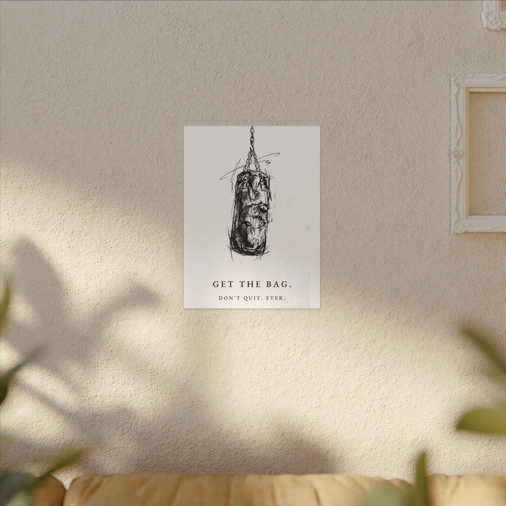 Get the Bag - Boxing Wall Art | Canvas