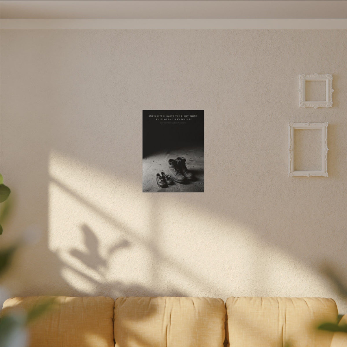 Integrity Is Doing the Right Thing When No One Is Watching - Wall Art | Canvas