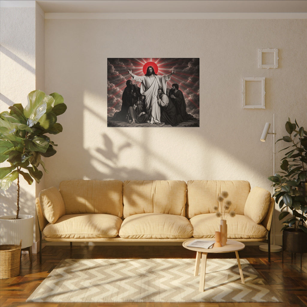 Christ and the Disciples - Christian Wall Art | Canvas (Landscape)