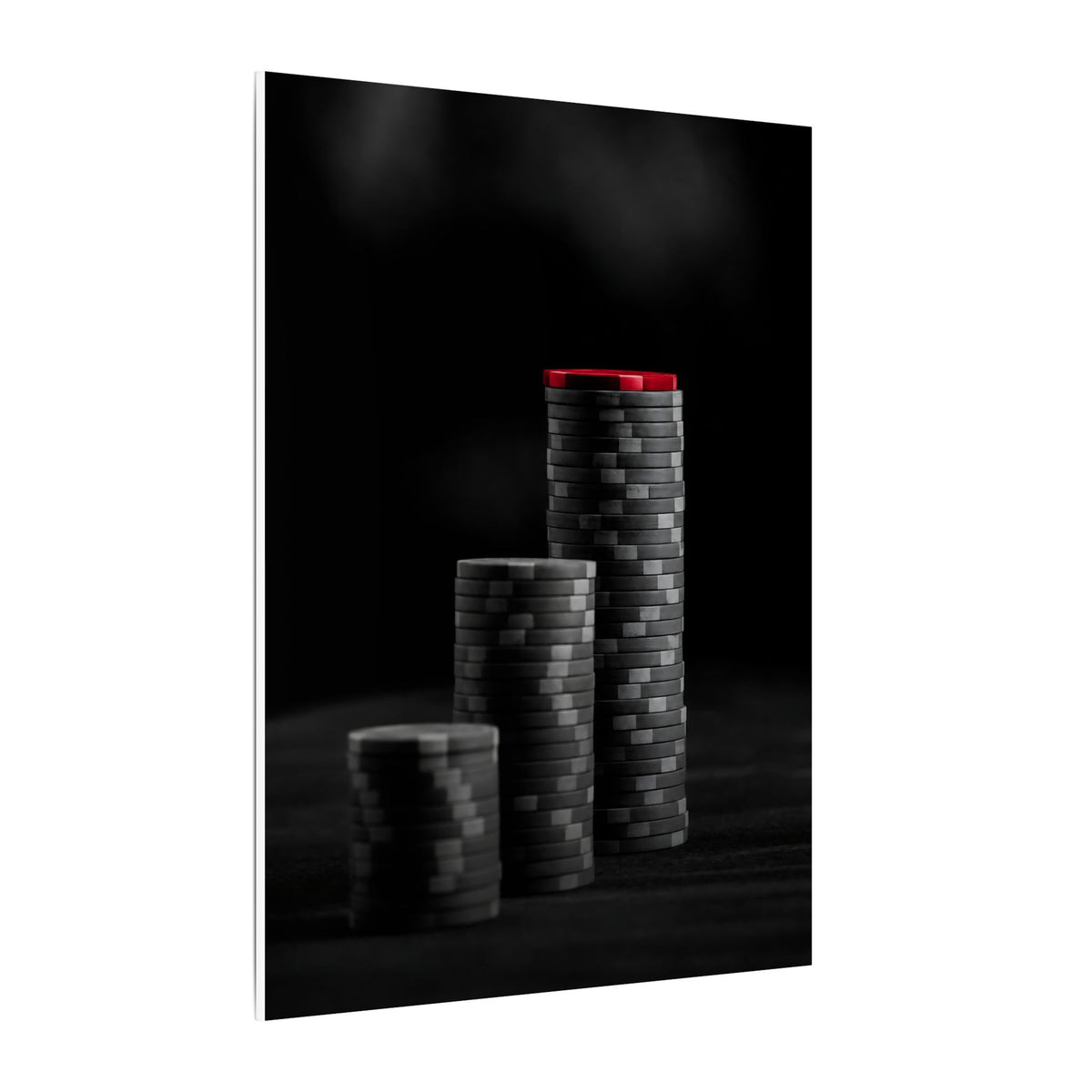 The Chip on Top - Business Office Wall Art | Canvas