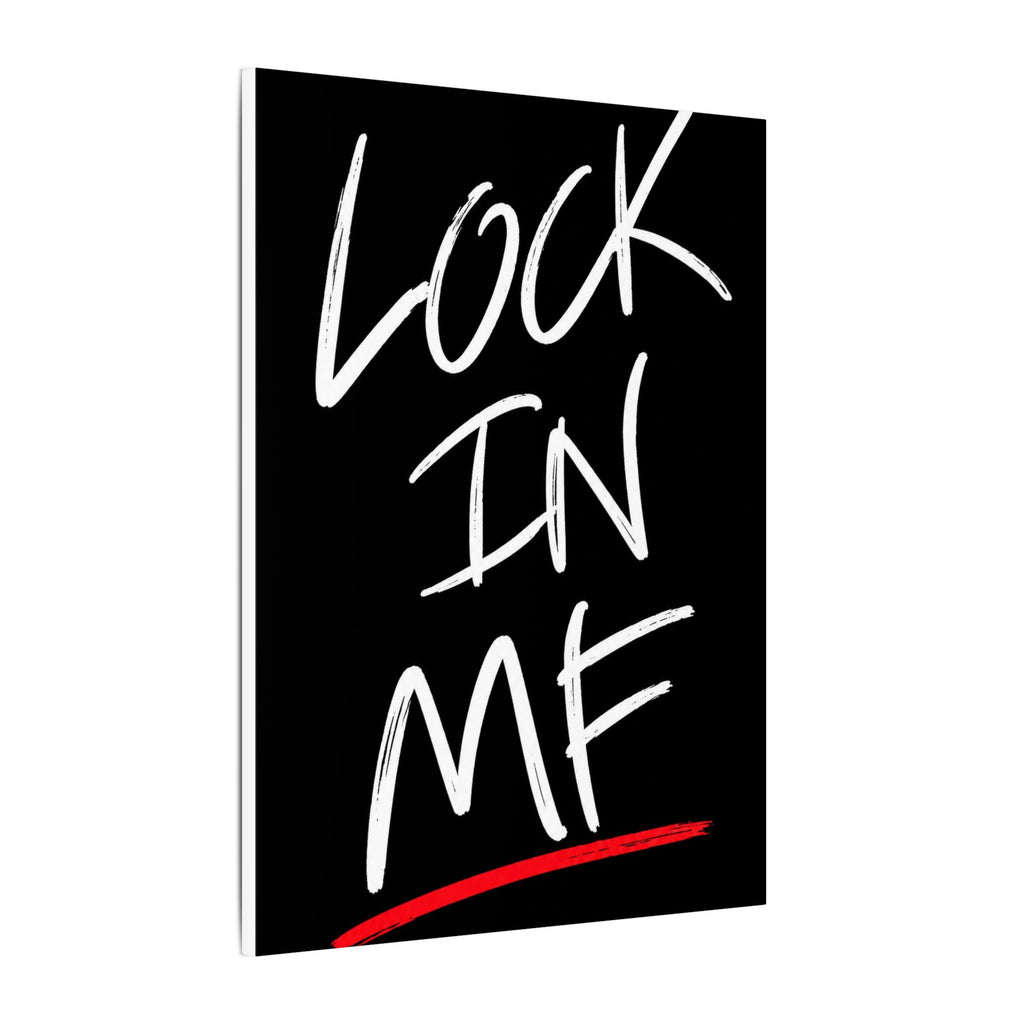 Lock In - Motivational Wall Art | Canvas