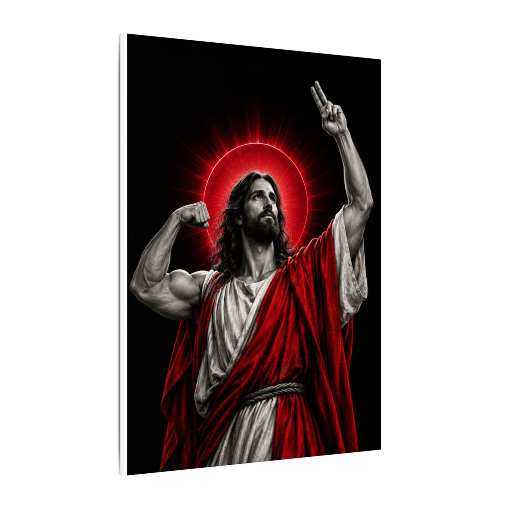 Faith and Iron - Gym Wall Art | Canvas