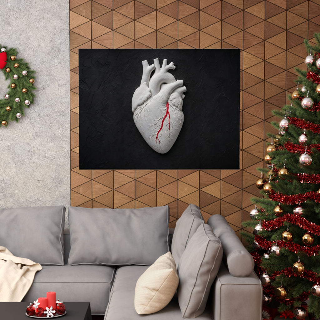 Coronary Path - Doctor's Office Wall Art | Matte Poster (Landscape)