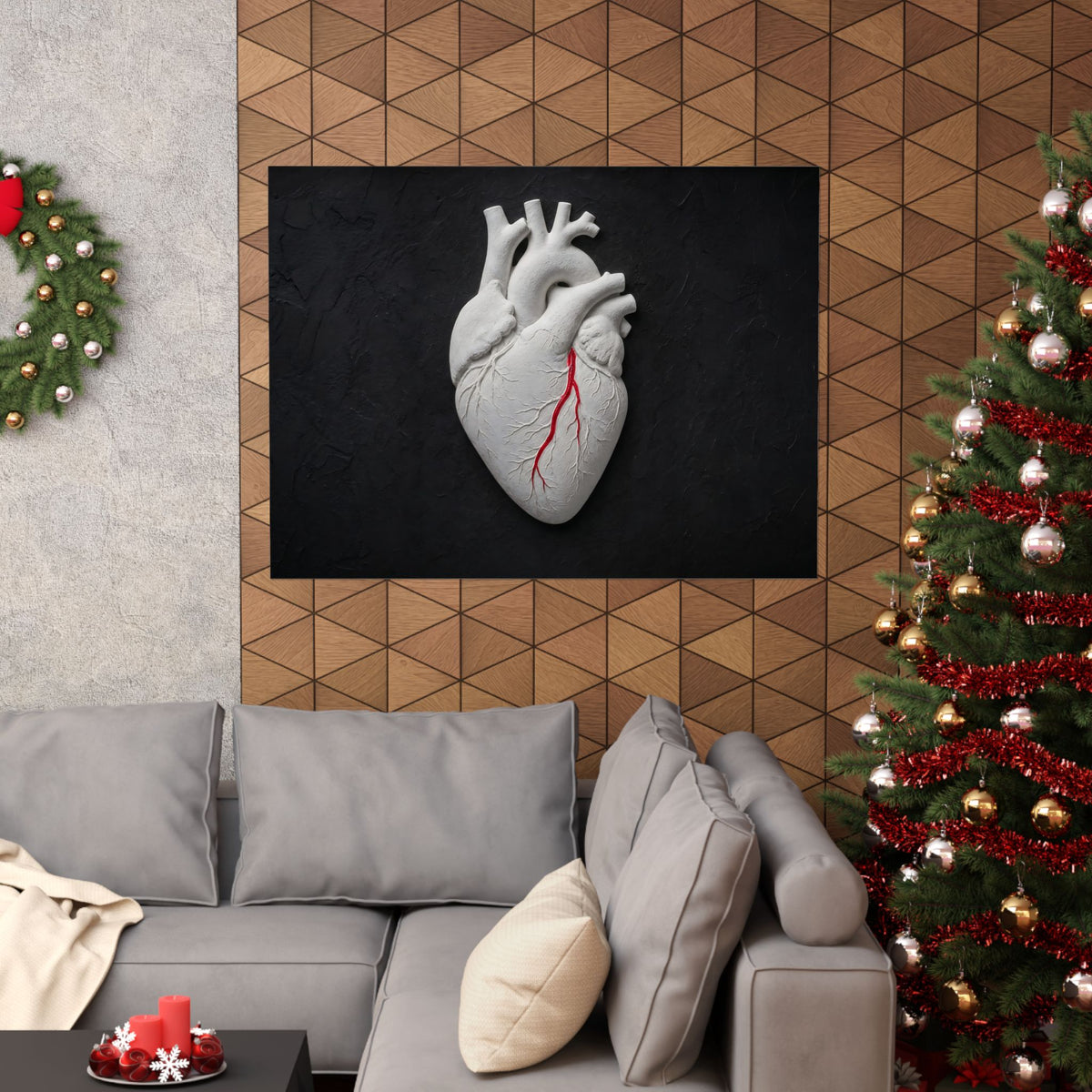 Coronary Path - Doctor's Office Wall Art | Matte Poster (Landscape)