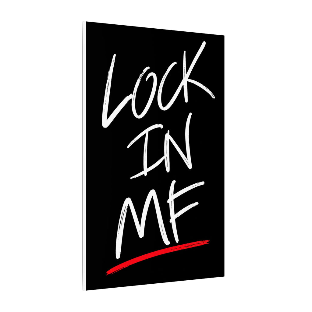Lock In - Motivational Wall Art | Canvas