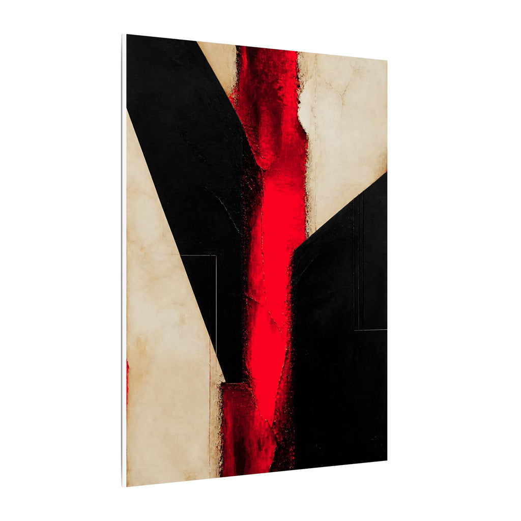 Controlled Fire - Red Wall Decor | Canvas