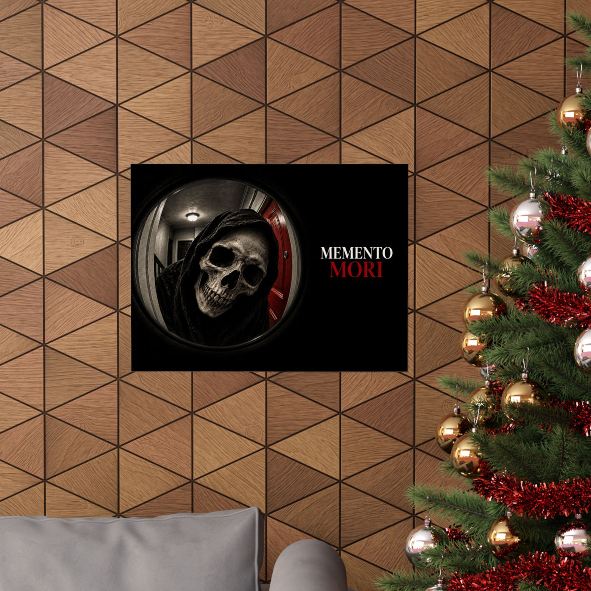 Memento Mori - Dark Wall Art | Matte Poster (Landscape)
