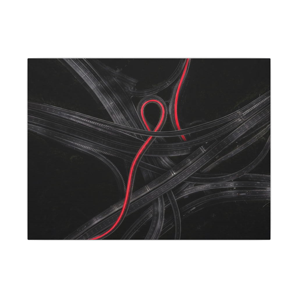 The Route - Car Wall Art | Canvas (Landscape)