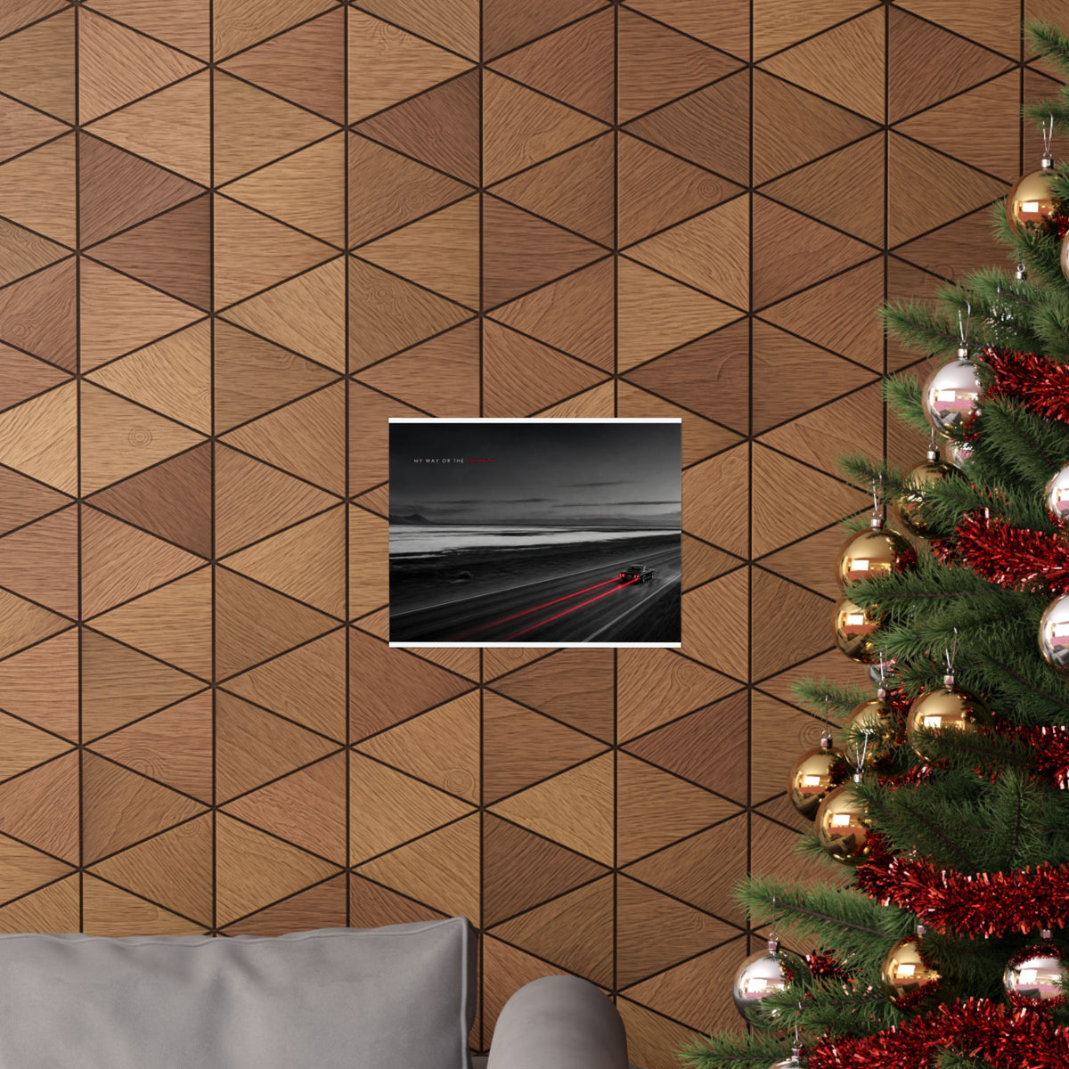 My Way or the Highway - Car Wall Art | Matte Poster (Landscape)
