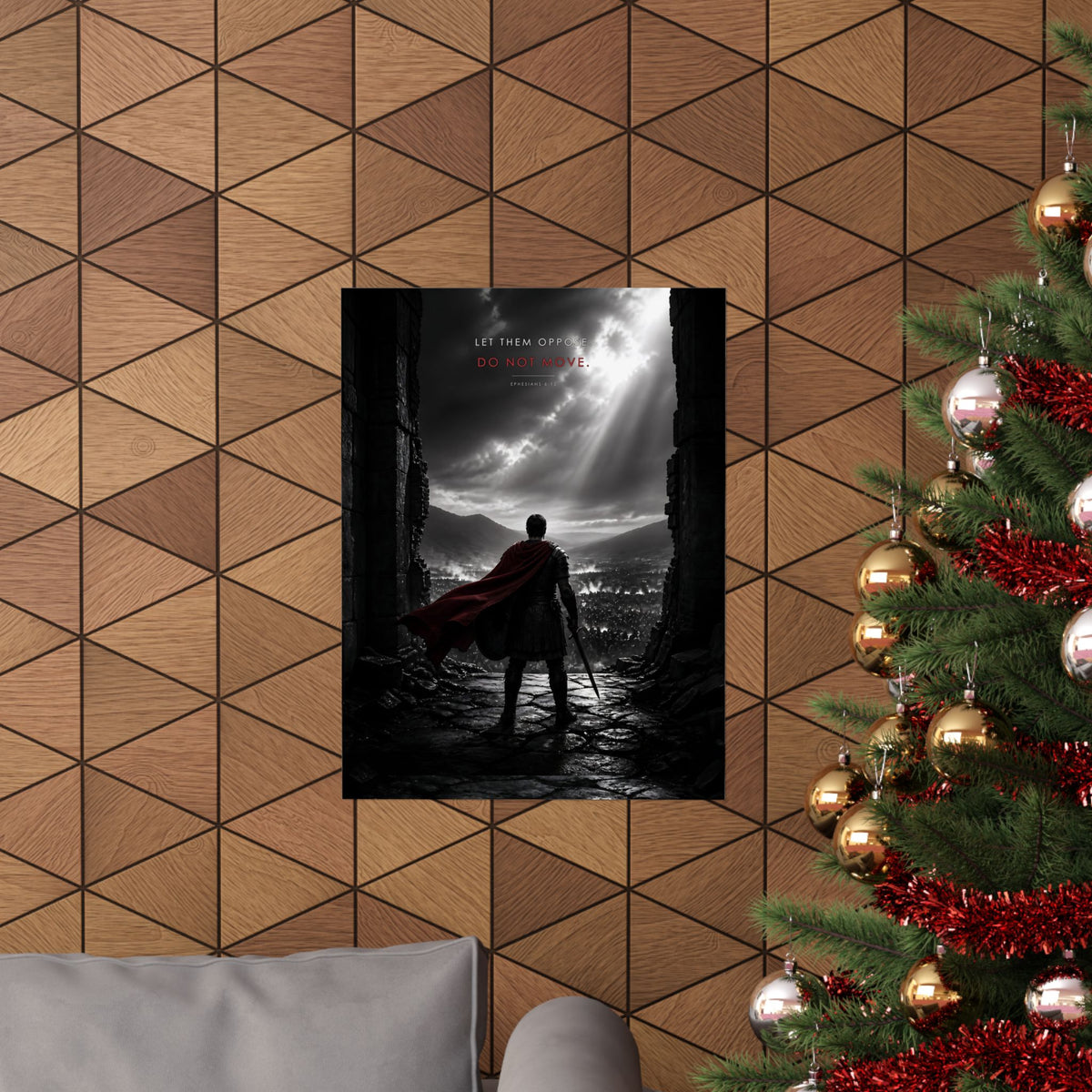 Stand Firm - Armor of God Wall Art | Matte Poster