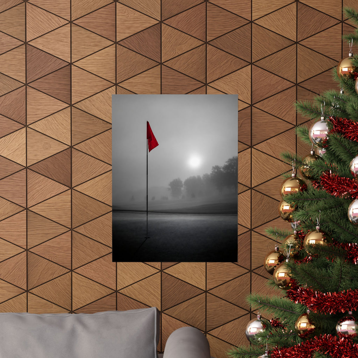 Flag on the Green - Wall Art For Executive Offices | Matte Poster