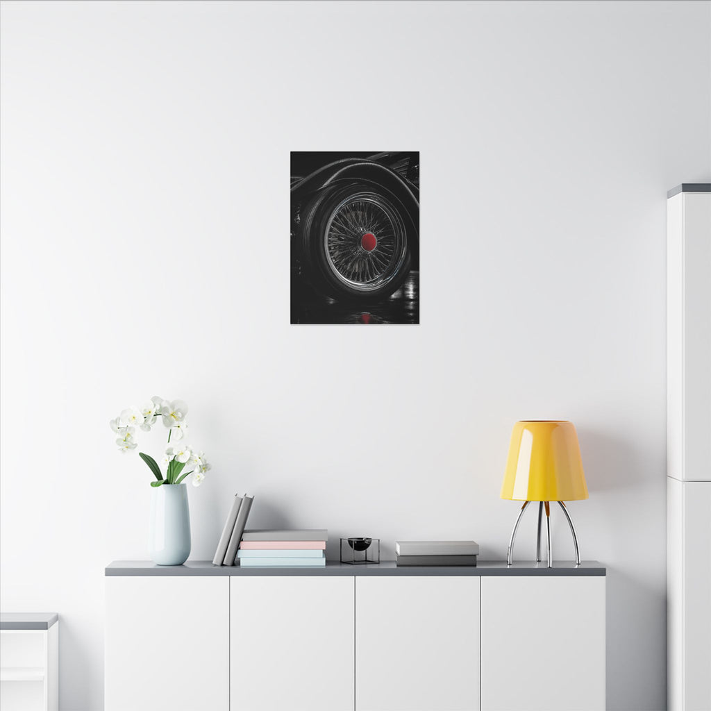 Spoke and Steel - Classic Car Wall Art | Canvas