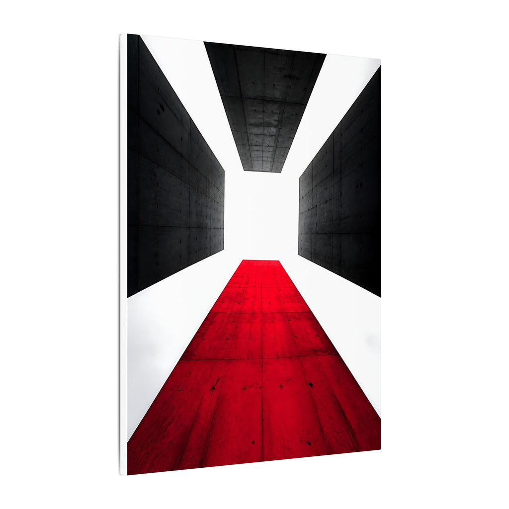 The Red Facade - Red Wall Decor | Canvas