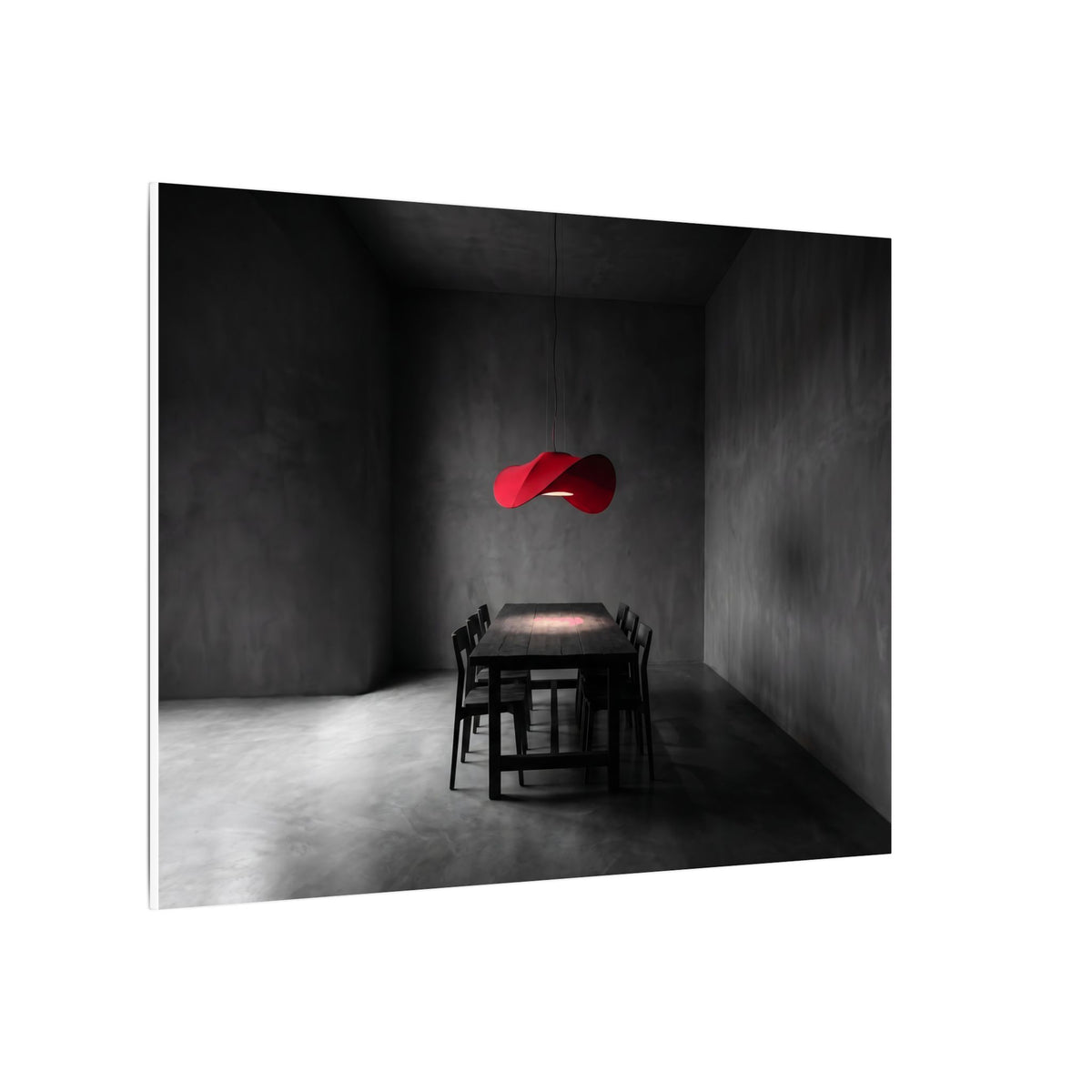 The Light Over the Table - Dining Room Wall Art | Canvas (Landscape)