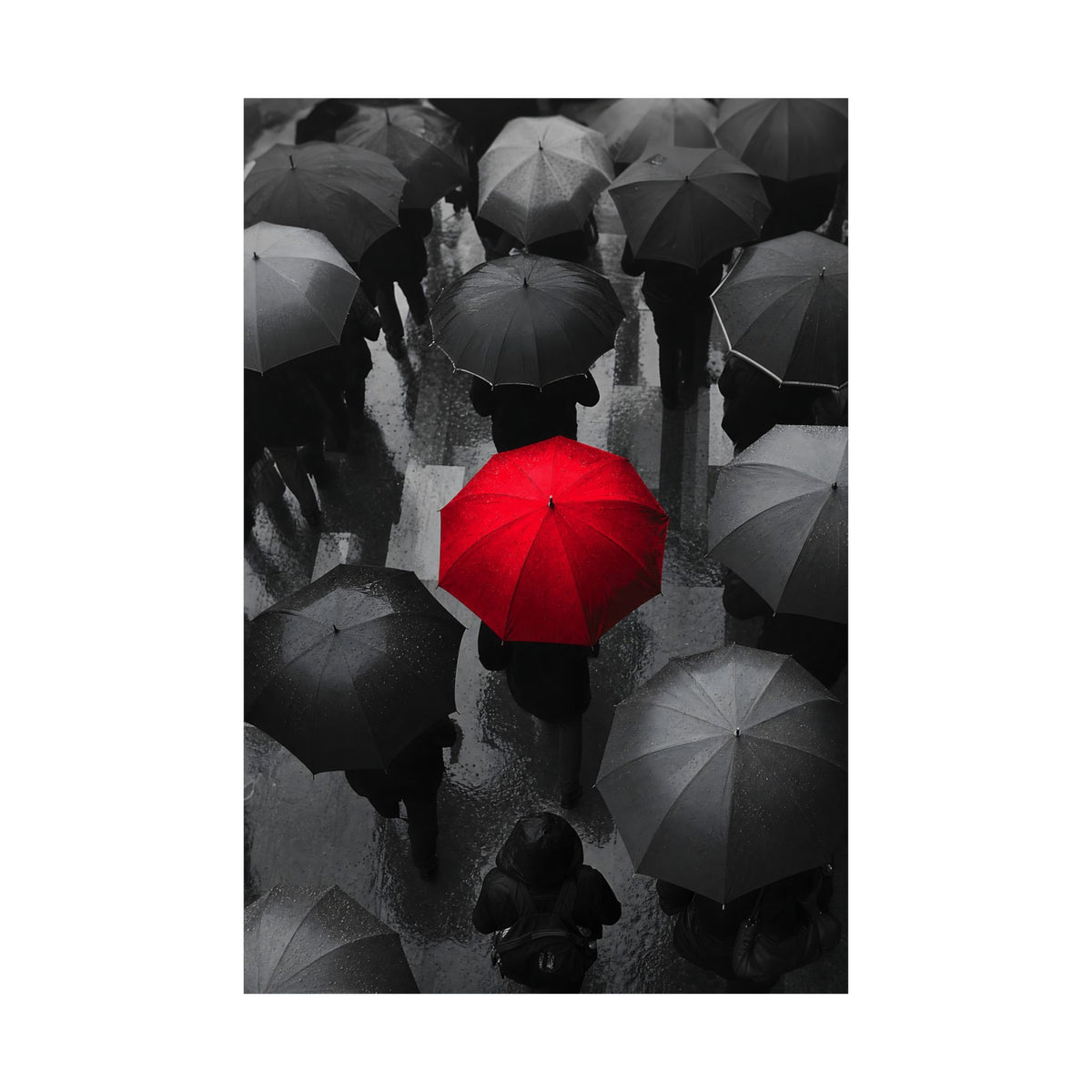 One in the Crowd - Office Wall Art | Matte Poster