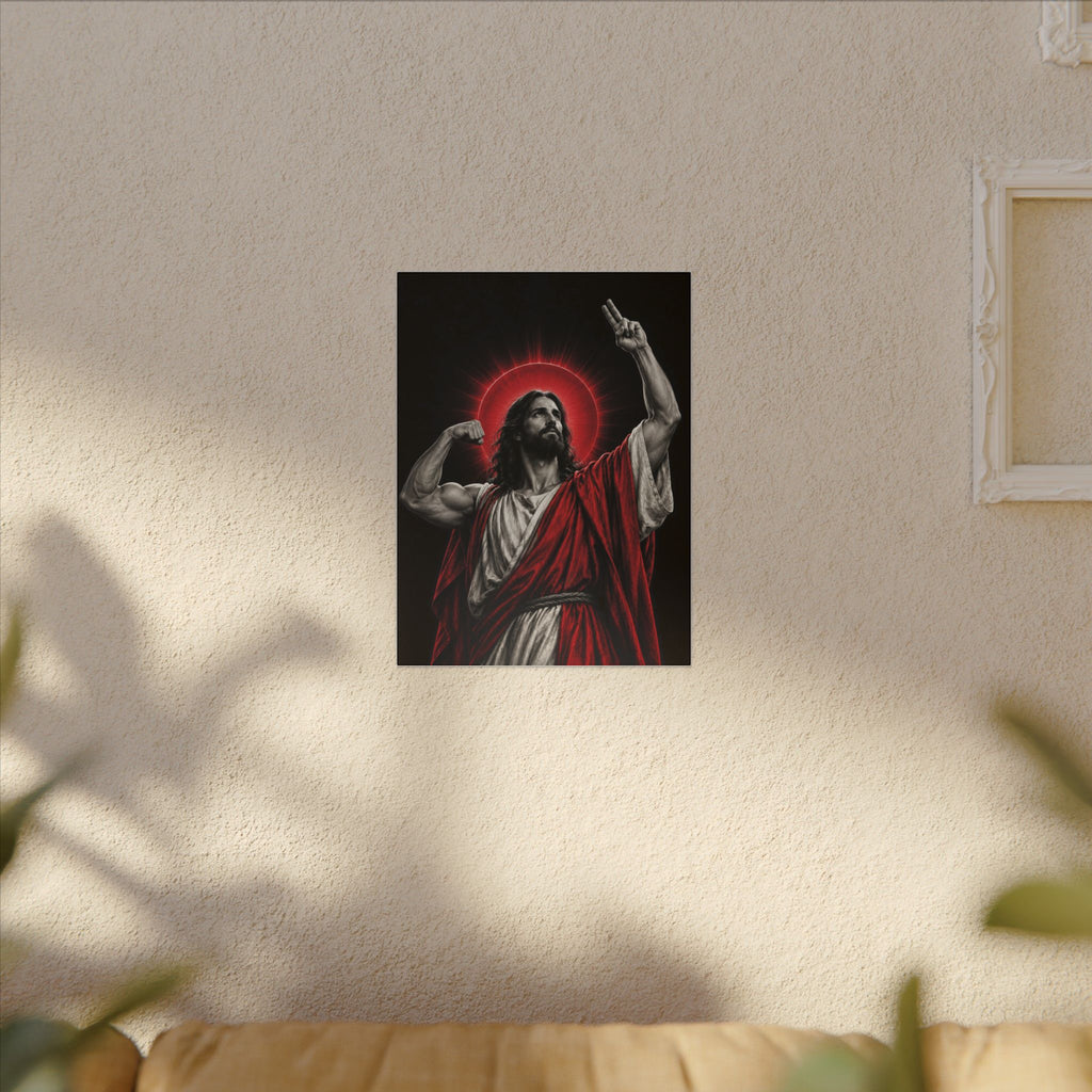 Faith and Iron - Gym Wall Art | Canvas