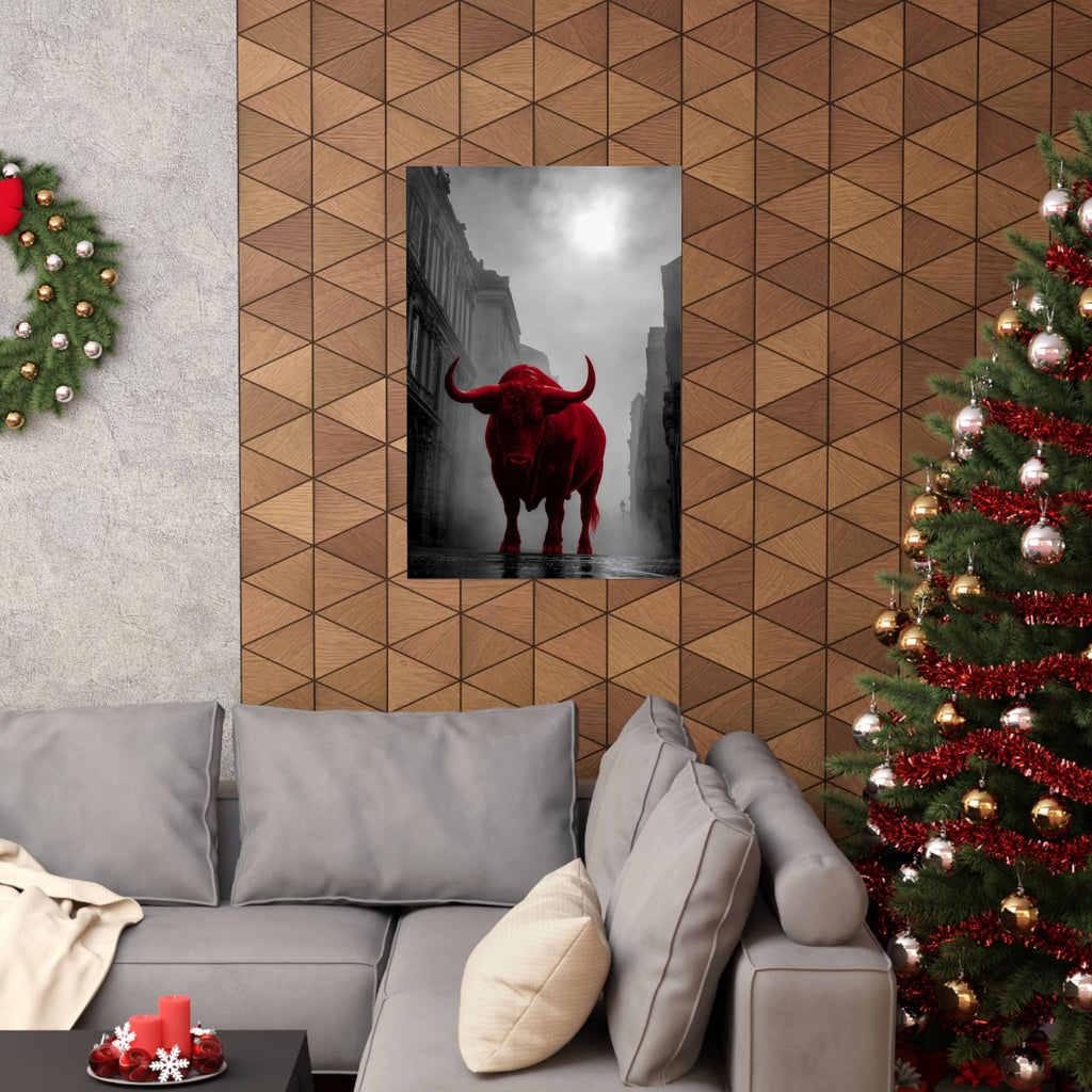 The Bull - Business Wall Art | Matte Poster
