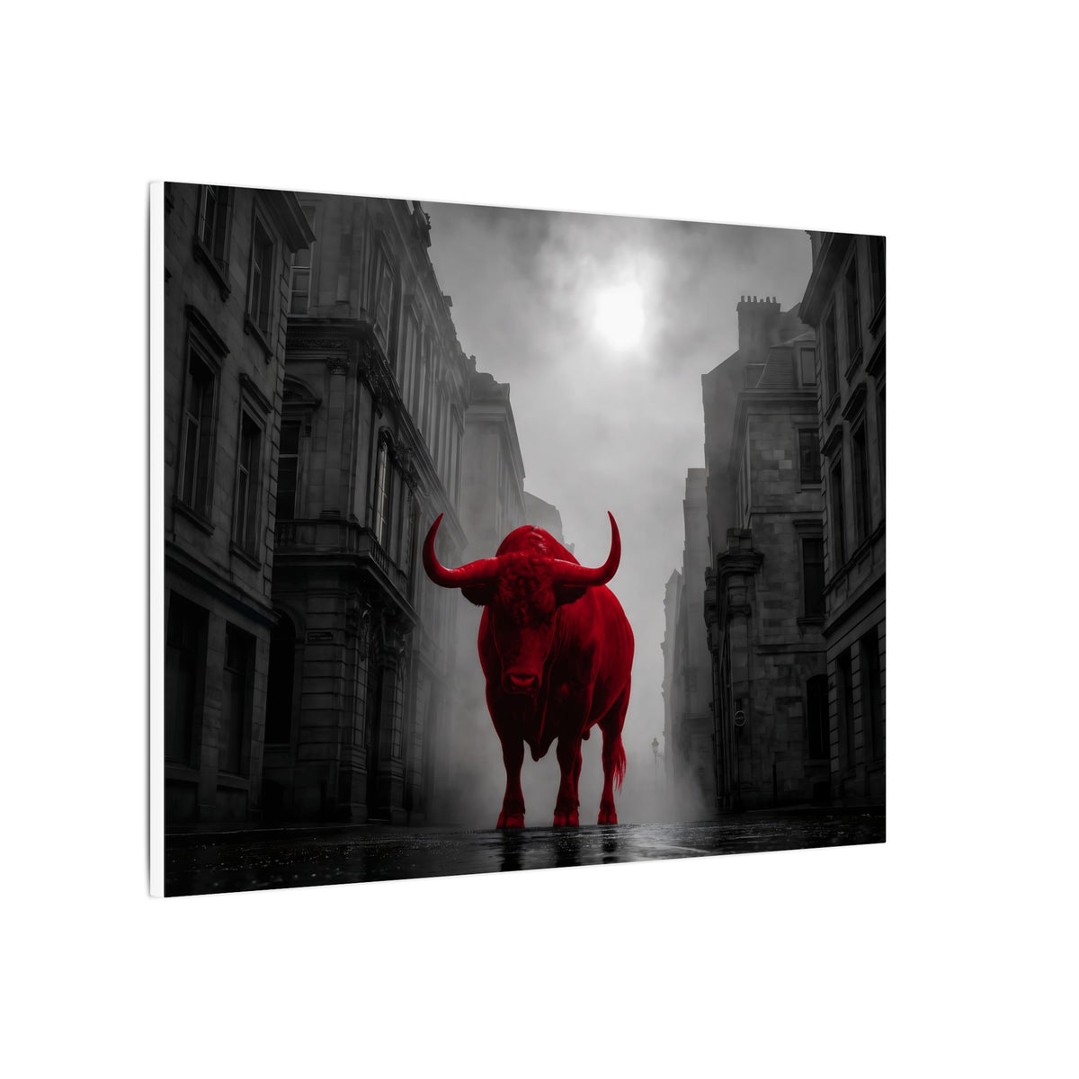 The Bull - Business Wall Art | Canvas (Landscape)