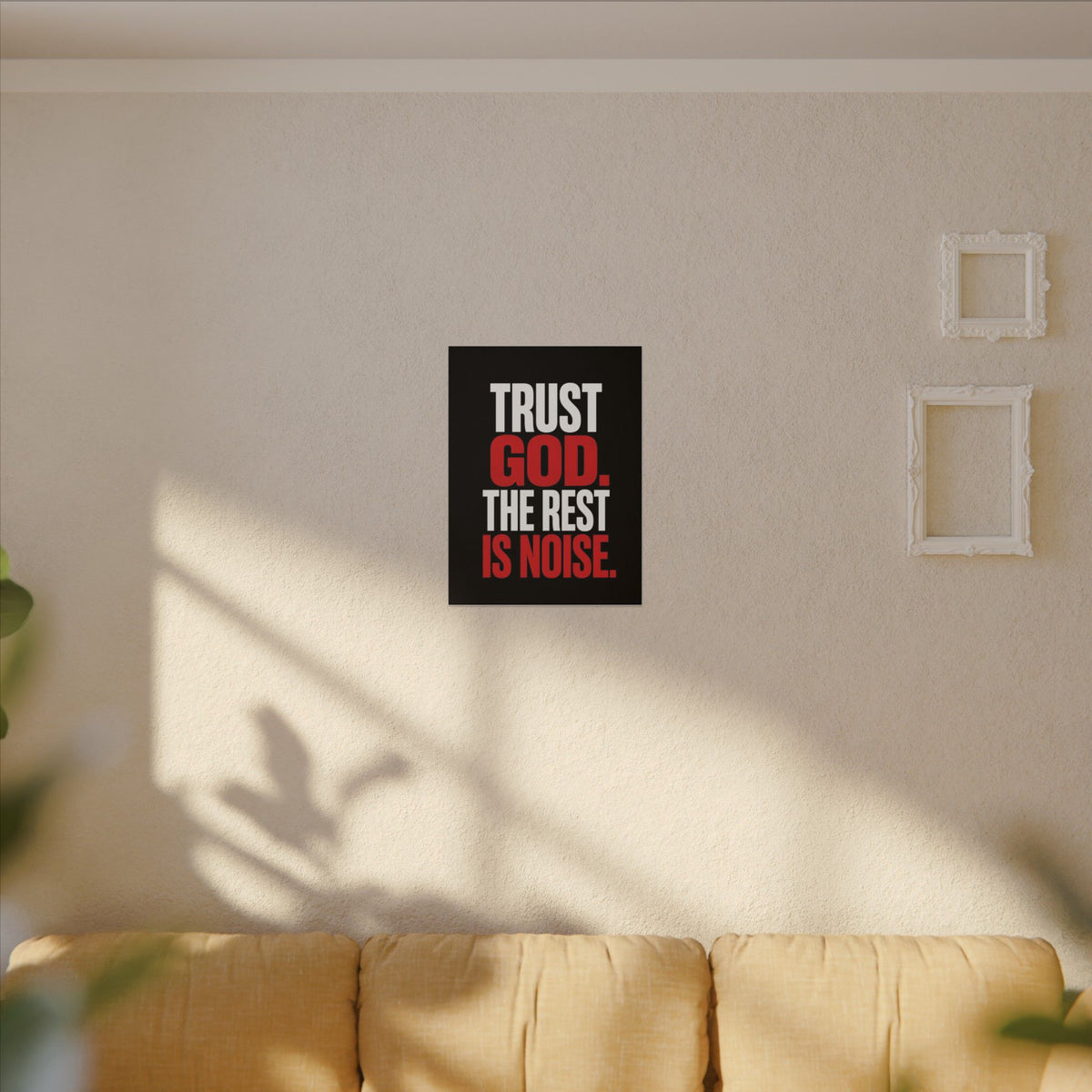 Trust God - Christian Wall Art | Canvas