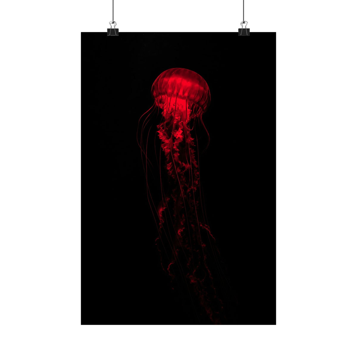 The Drifter - Red Wall Art Decor | Matte Poster