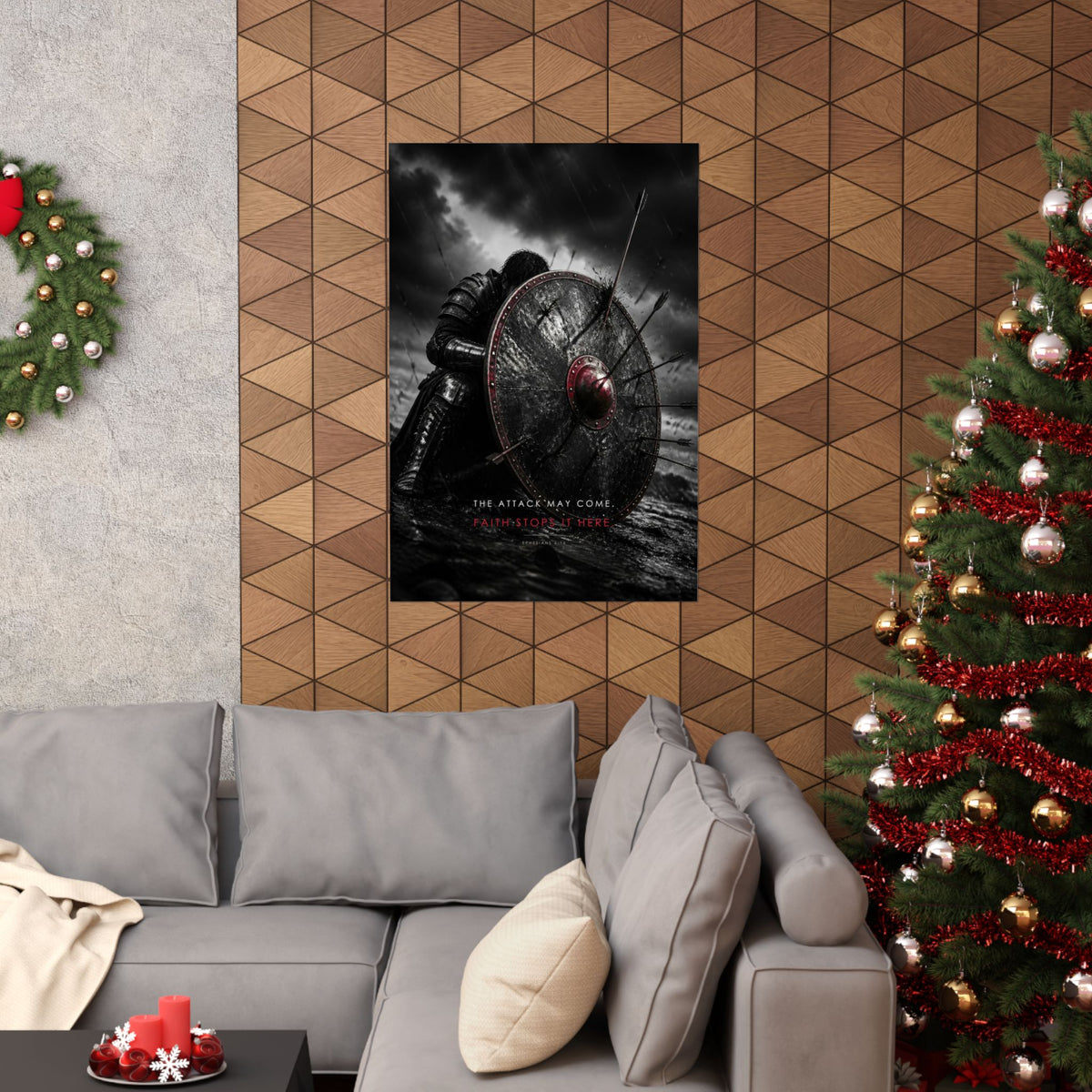 Shield of Faith - Armor of God Wall Art | Matte Poster