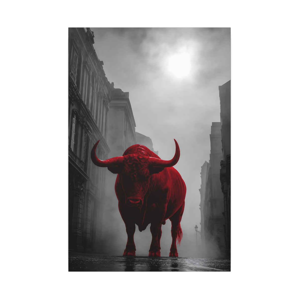 The Bull - Business Wall Art | Canvas