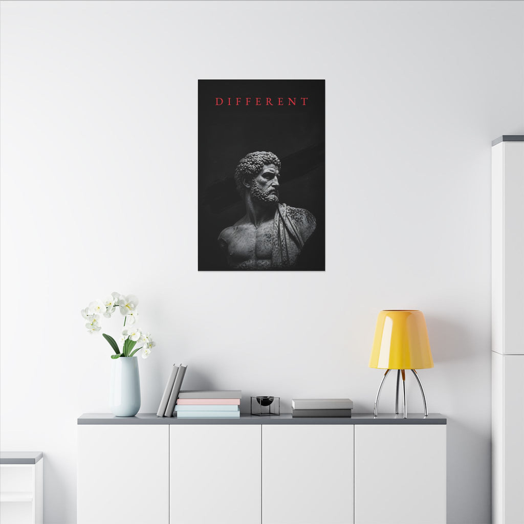 Different - Dark Wall Art | Canvas