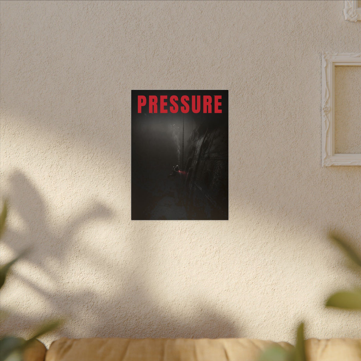 Control the Pressure - Gym Wall Art | Canvas
