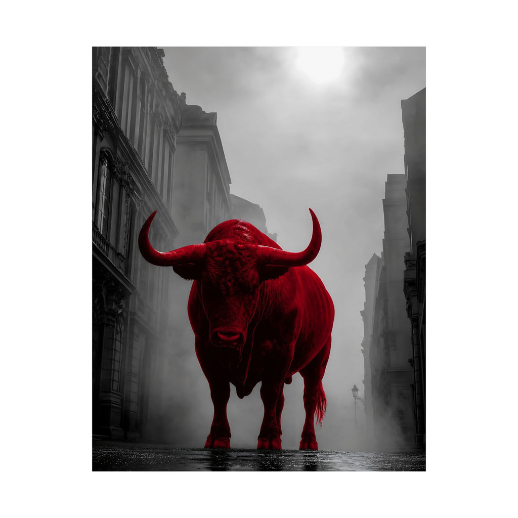 The Bull - Business Wall Art | Matte Poster