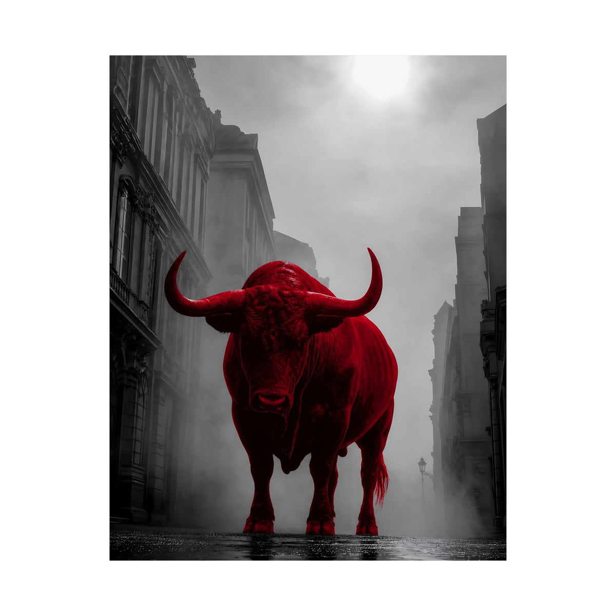 The Bull - Business Wall Art | Matte Poster