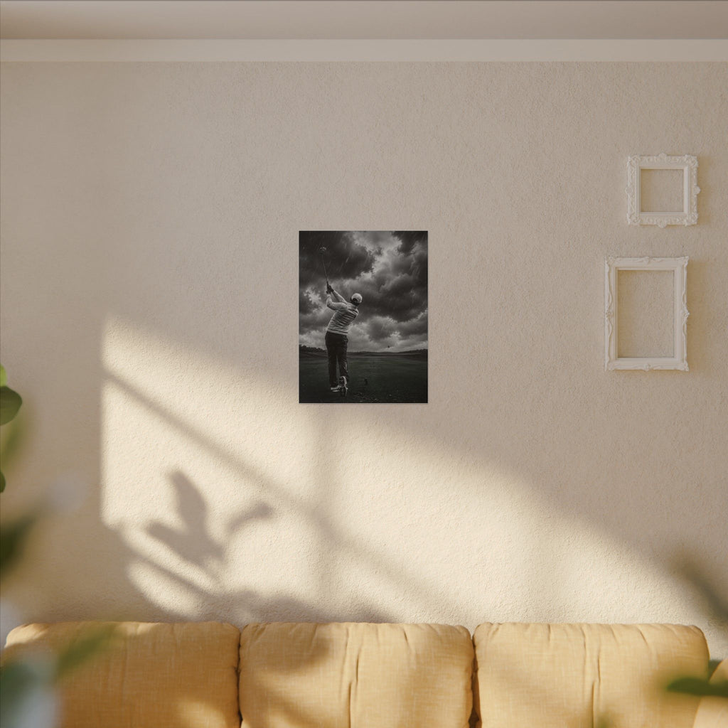 Storm Round - Golf Wall Art | Canvas