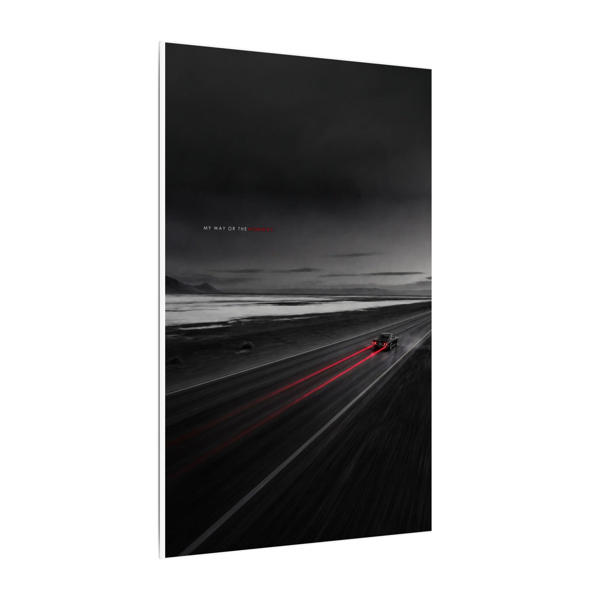 My Way or the Highway - Car Wall Art | Canvas