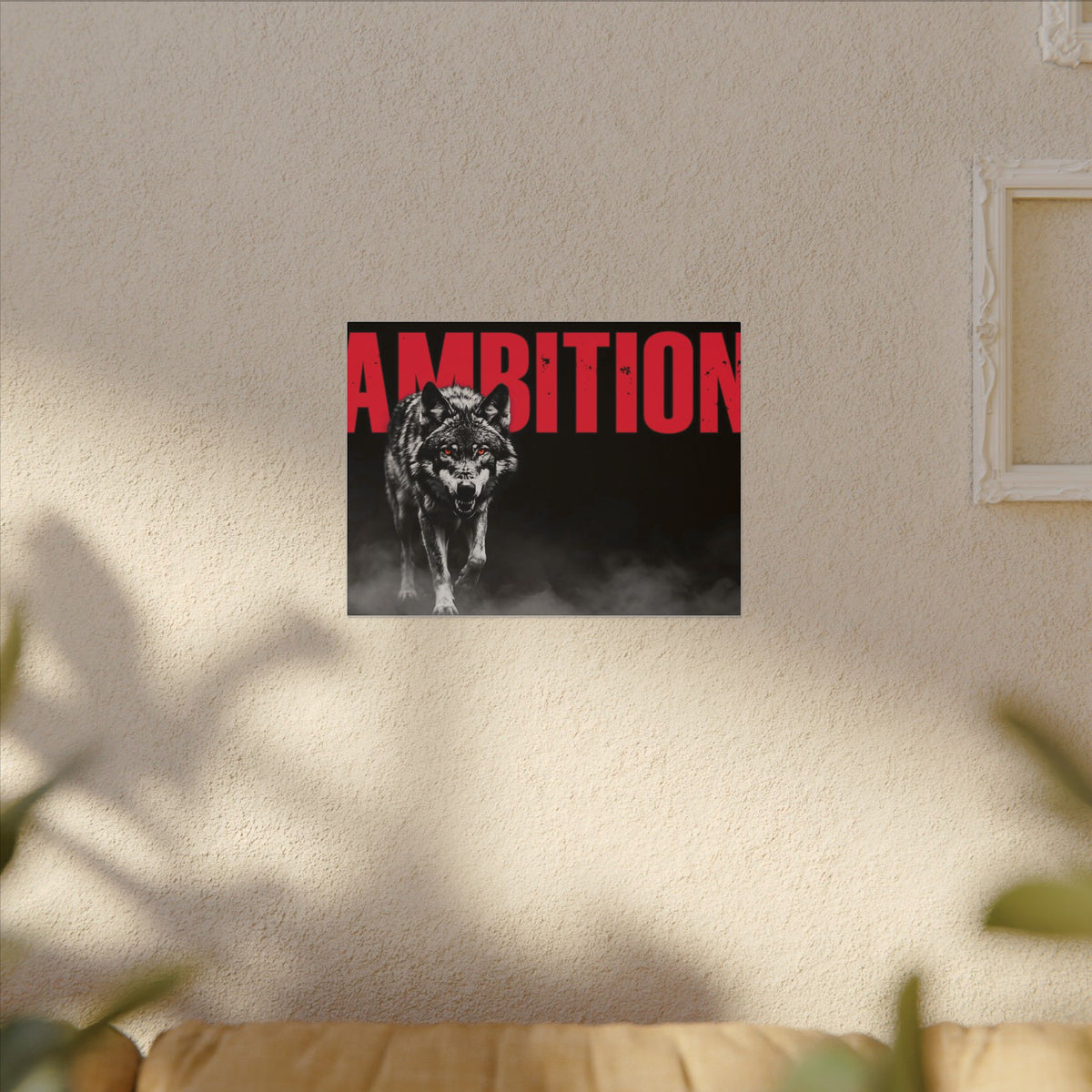 Ambition - Wolf Wall Art | Canvas (Landscape)