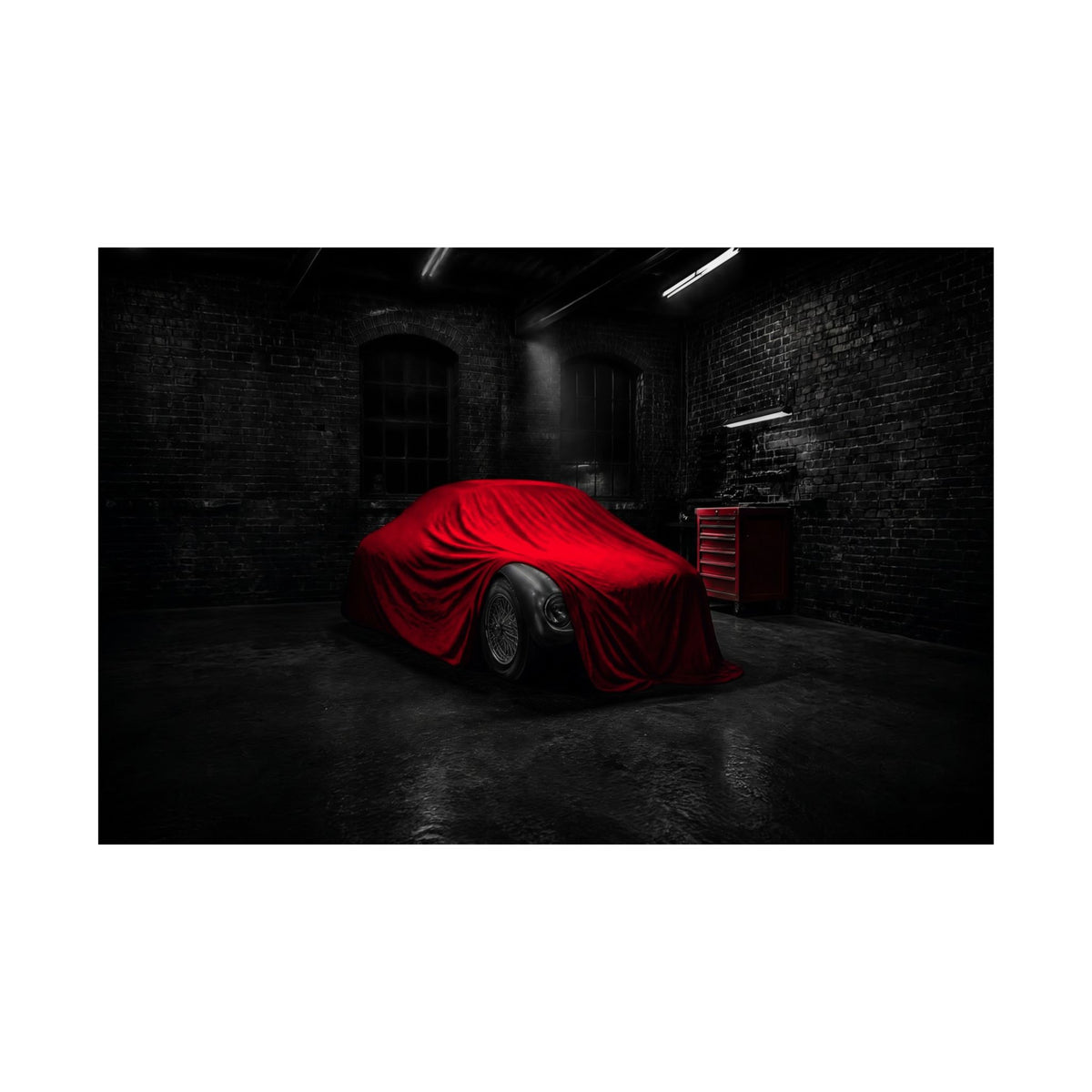 The Project - Car Cover Wall Art | Matte Poster (Landscape)