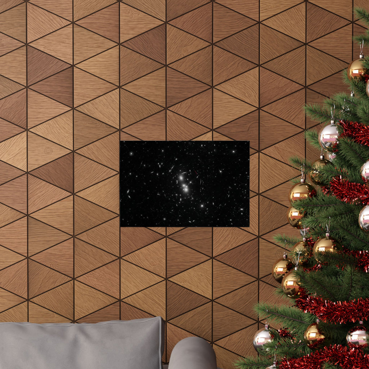 Three Worlds - Space Wall Art | Matte Poster (Landscape)