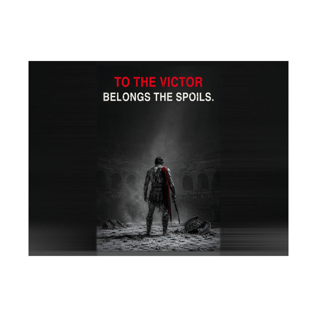 To the Victor - Gladiator Wall Art | Matte Poster (Landscape)