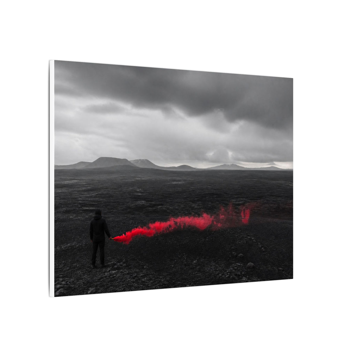 Refuse to Disappear - Above Bed Wall Art | Canvas (Landscape)