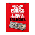 Bail Money - Meme Wall Art | Matte Poster