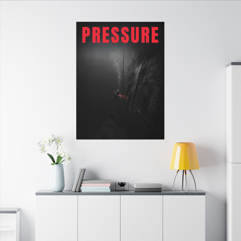 Control the Pressure - Gym Wall Art | Canvas