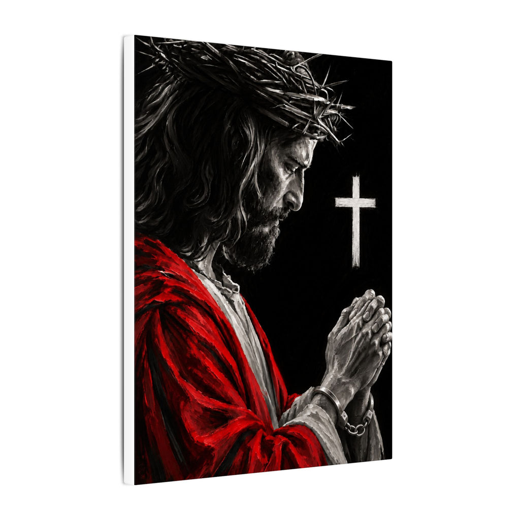 Praying Jesus - Christian Wall Art | Canvas