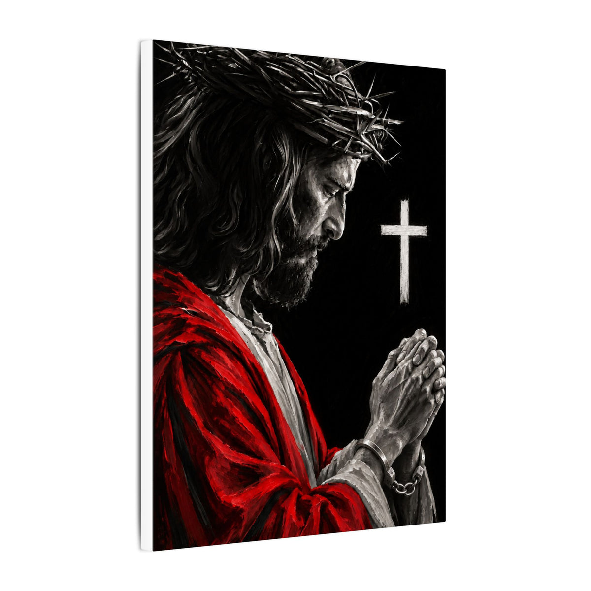 Praying Jesus - Christian Wall Art | Canvas