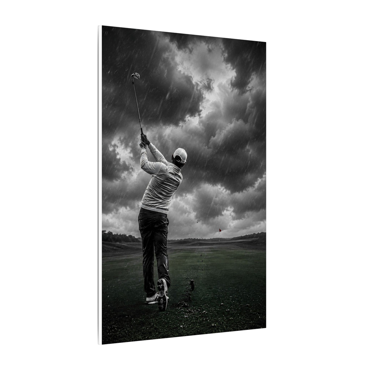 Storm Round - Golf Wall Art | Canvas
