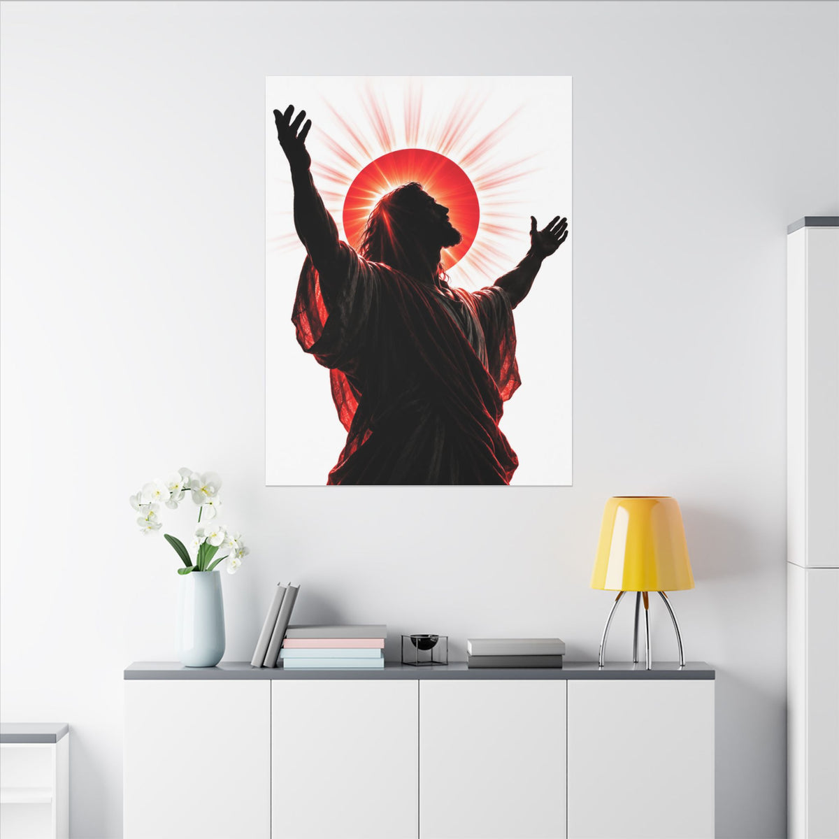Red Sun Victory - Christian Wall Art | Canvas