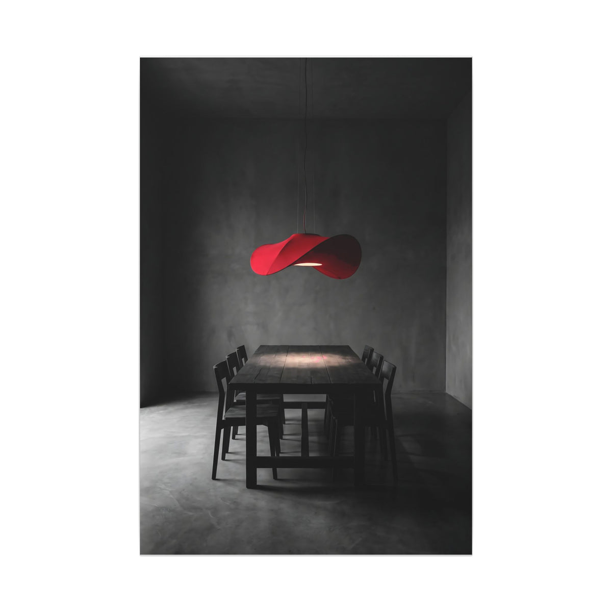 The Light Over the Table - Dining Room Wall Art | Canvas