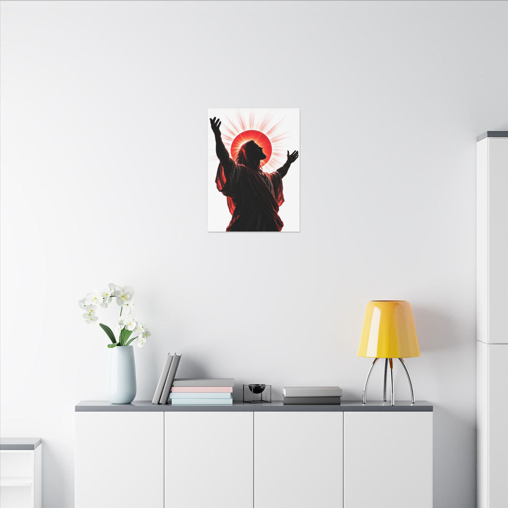 Red Sun Victory - Christian Wall Art | Canvas
