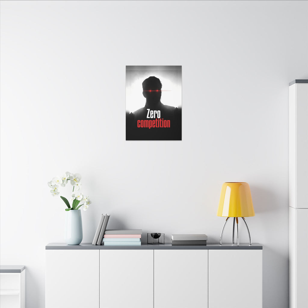 Zero Competition - Men's Office Wall Art | Canvas