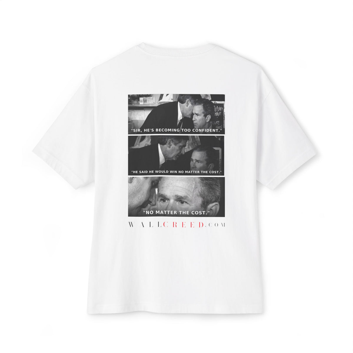 No Matter the Cost | Heavyweight Tee (Front + Back)